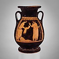 Terracotta pelike (jar), Attributed to the Nausicaä Painter, Terracotta, Greek, Attic