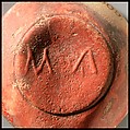 Terracotta oil lamp, Terracotta, Roman, Cypriot