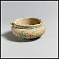 Faience pyxis, Faience, Levantine or Cypriot