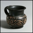 Mug, Xenon Group, Terracotta, Greek, South Italian, Apulian