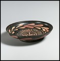Plate, Xenon Group, Terracotta, Greek, South Italian, Apulian
