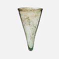 Glass lamp, Glass, Roman