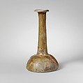 Glass perfume bottle, Glass, Roman