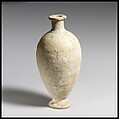 Clay bottle, Faience, Levantine or Cypriot