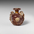 Glass alabastron (perfume bottle), Glass, Greek, Eastern Mediterranean or Italian