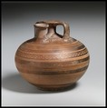 Terracotta stirrup jar, Terracotta, Mycenaean
