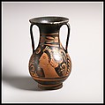 Pelike, Group of Zurich 2661, Terracotta, Greek, South Italian, Apulian