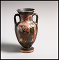 Neck-amphora, Diosphos Painter, Terracotta, Greek, Attic
