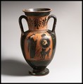 Neck-amphora, Doubleens Class, Terracotta, Greek, Attic