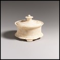 Marble pyxis (box), Marble, Greek, Attic