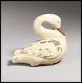 Terracotta vase in the form of a swan, Terracotta, Greek, Corinthian