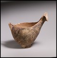 Terracotta sauceboat, Terracotta, Helladic