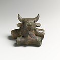 Bronze bull's head, Bronze, Possibly Cypriot