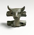 Bronze bull's head, Bronze, Possibly Cypriot
