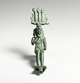 Bronze statuette of Horus, Bronze, Egyptian, Ptolemaic
