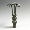 Bronze lampstand, Bronze, Cypriot