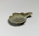 Bronze saucer-shaped lamp, Bronze, Cypriot
