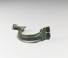 Bronze Aucissa fibula (brooch), Bronze, Roman