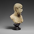 Marble bust of a man, Marble, Roman