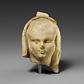 Marble portrait of a veiled man, Marble, Roman