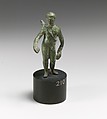 Bronze statuette of Apollo, Bronze, Roman