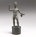 Bronze statuette of Herakles, Bronze, Italic