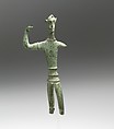 Bronze statuette of a warrior, Bronze, Etruscan or Italic