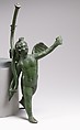 Bronze statuette of Eros running, Bronze, Roman