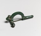 Bronze crossbow fibula (brooch), Bronze, Roman