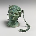 Bronze balsamarium (cosmetics container), Bronze, Etruscan