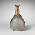 Glass perfume bottle, Glass, Roman