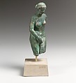 Statuette of Aphrodite, Praxiteles, Bronze, Roman