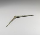 Compass or divider, fragment, Bronze, Roman