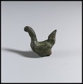 Statuette of a swan ?, Bronze, Roman