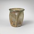 Glass beaker, Glass, Roman