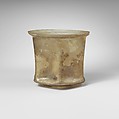 Glass beaker, Glass, Roman