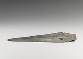 Arsenical copper dagger with midrib, Bronze, Mycenaean or Italic