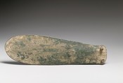 Bronze spatulate knife, Bronze, Minoan