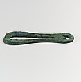 Fragments of a cart or chariot, loops, Bronze, Etruscan