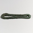 Fragments of a cart or chariot, loops, Bronze, Etruscan