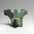 Fragment of a cart or chariot, Bronze, Etruscan