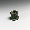 Fragments of a cart or chariot, sockets, Bronze, Etruscan