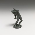 Statuette of an athlete, Bronze, Greek or Etruscan