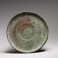 Part of a bronze box mirror, Bronze, Greek