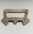 Pair of bronze handles, Bronze, Etruscan
