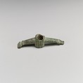 Bronze phallic amulet, Bronze, Roman