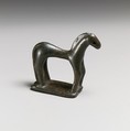 Bronze statuette of a horse, Bronze, Greek