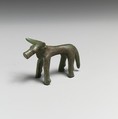 Bronze statuette of a bull, Bronze, Greek