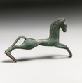 Bronze statuette of a Scythian mounted archer, Bronze, Etruscan, Campanian