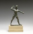 Bronze statuette of a hunter, Bronze, Greek